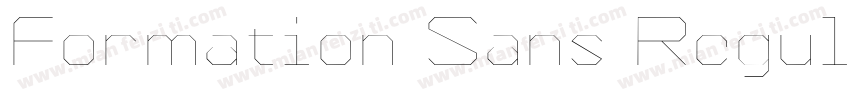 Formation Sans Regular字体转换